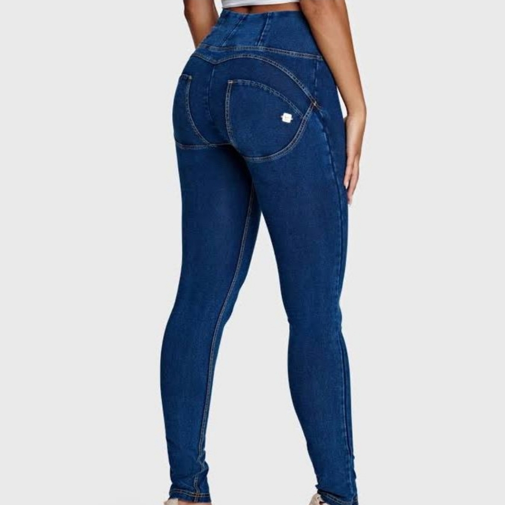 Freddy WR.UP high waisted zipper denim pants/ jeans. Sz  4